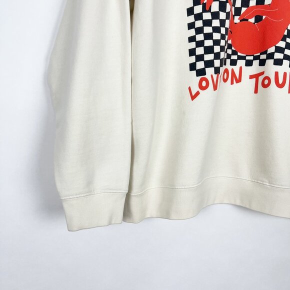 Harry Styles Love On Tour 2021 Crewneck Sweatshirt Size XL On Socal Blanks Tag - Picture 3 of 12